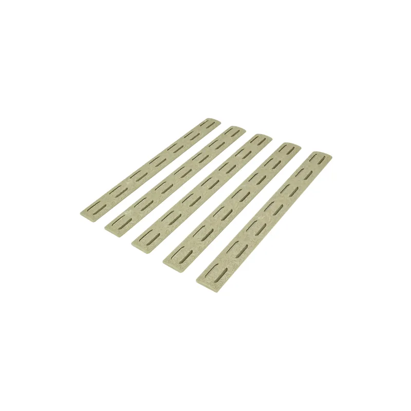 BCM Gunfighter MCMR Rail Panel 5.5" FDE 5-Pack