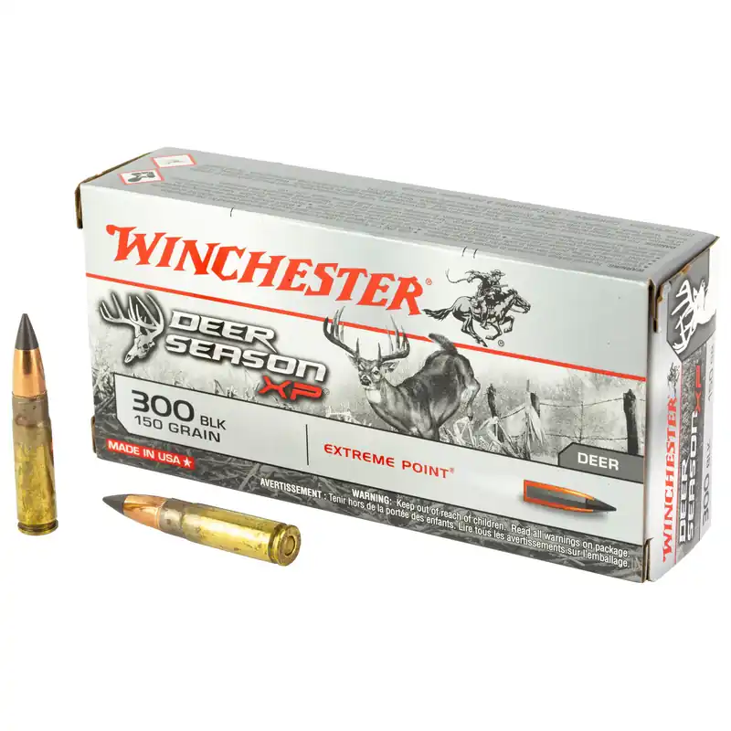 Winchester Deer Season XP 300 Blackout 150 Grain 20/200