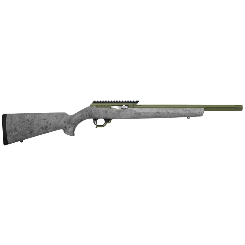 TACSOL X-Ring VR .22LR Rifle with Hogue Green Stock