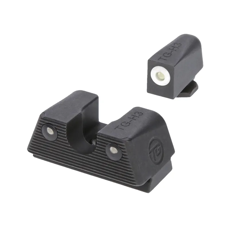TRUGLO Tritium X Night Sights for Glock - White Set