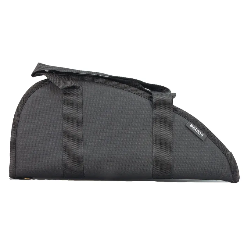 Bulldog Pistol Rug Black Large