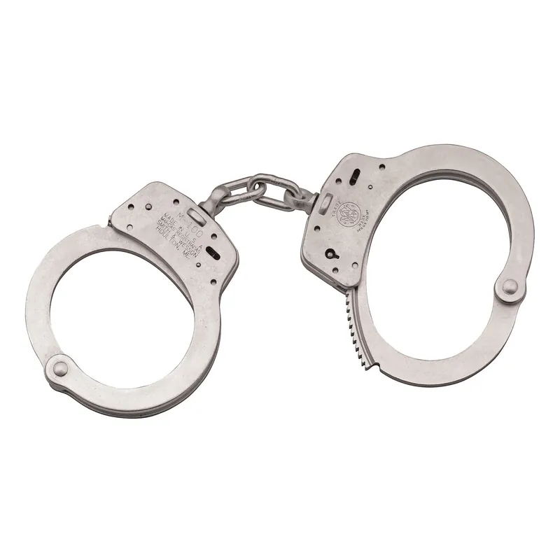 S&W 100 Nickel Handcuffs