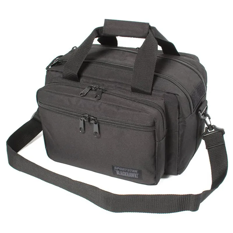 Deluxe Black Sports Range Bag