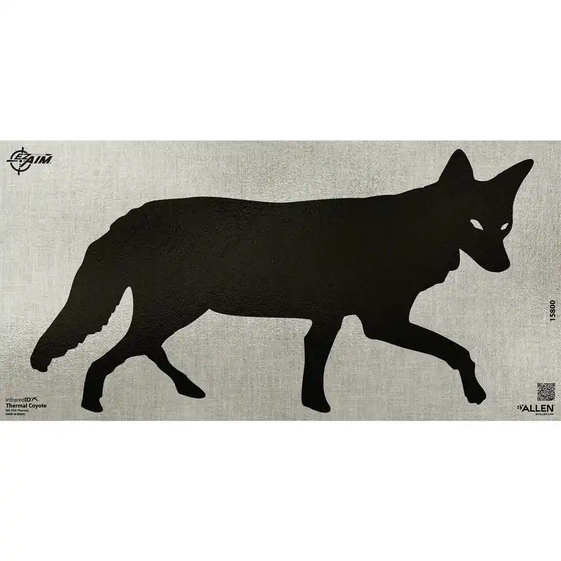 Infrared Coyote ID by Allen Ezaim - 24x12