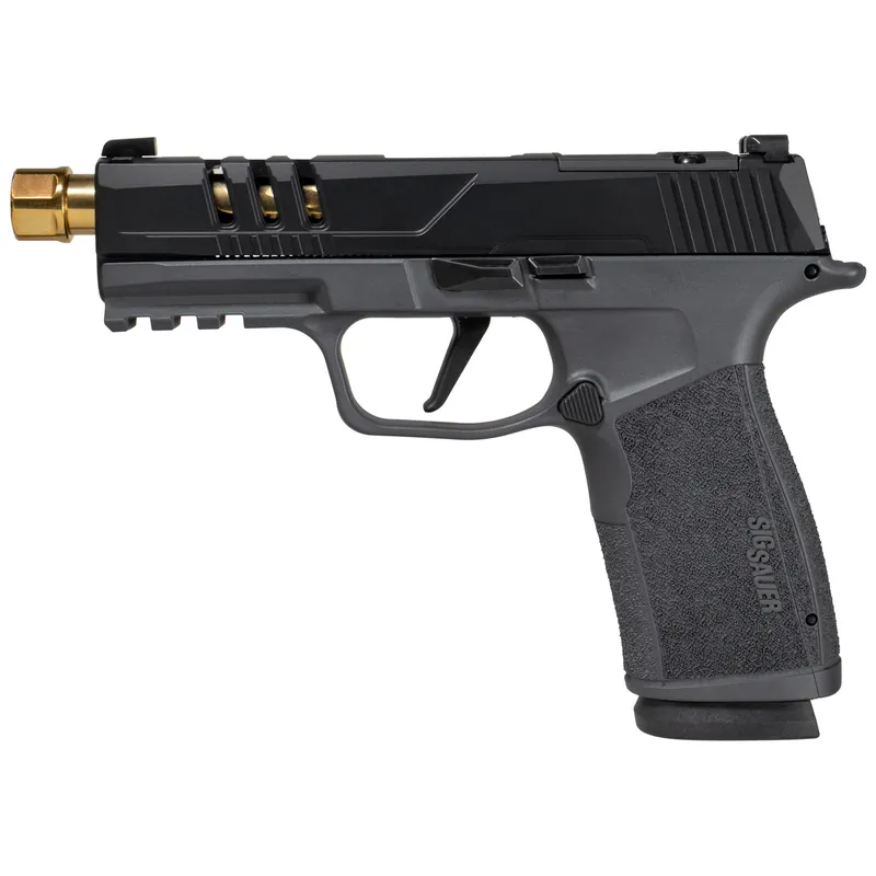 SIG P365 XMACRO 9MM 4.3" 17-Round Black/Gold