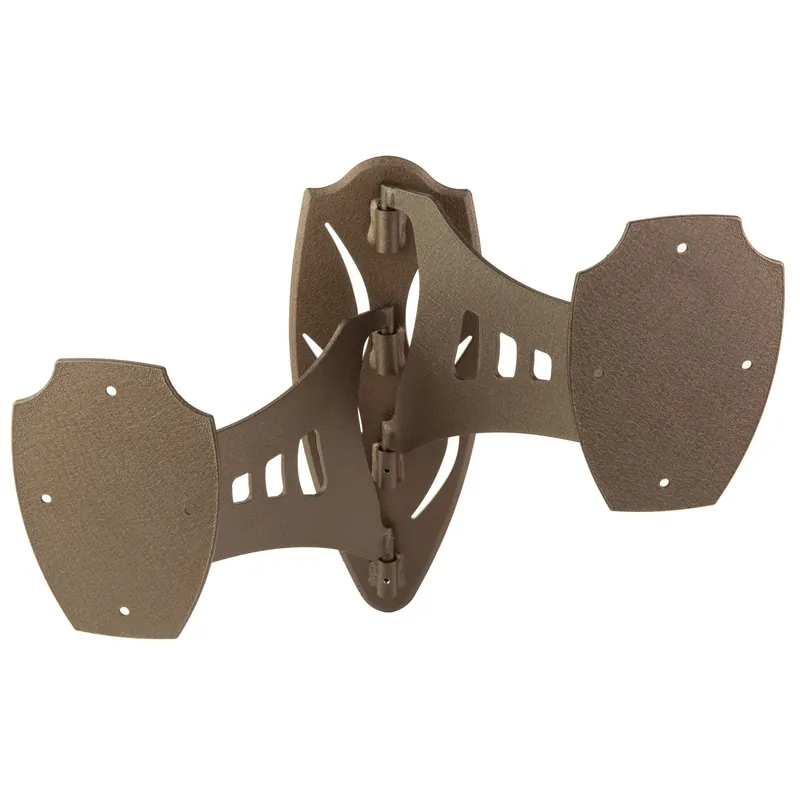 Dual Shoulder Mount for Skull Hooker - Brown