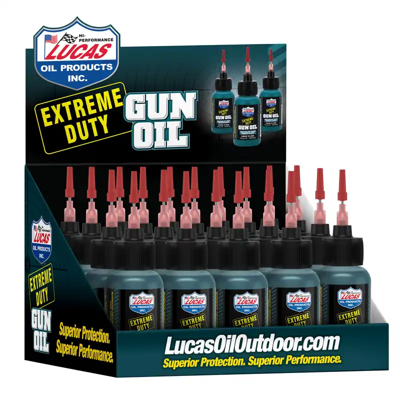 Lucas Extreme Duty Gun Oil 1oz - Pack of 20