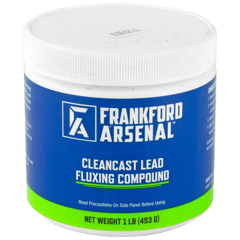 Frankford Cleancast Lead Flux: Enhancing Metal Purity and Performance