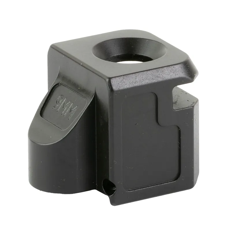 ZAF Compensator for Glock 9mm Gen 1-5, 1/2x28 Black