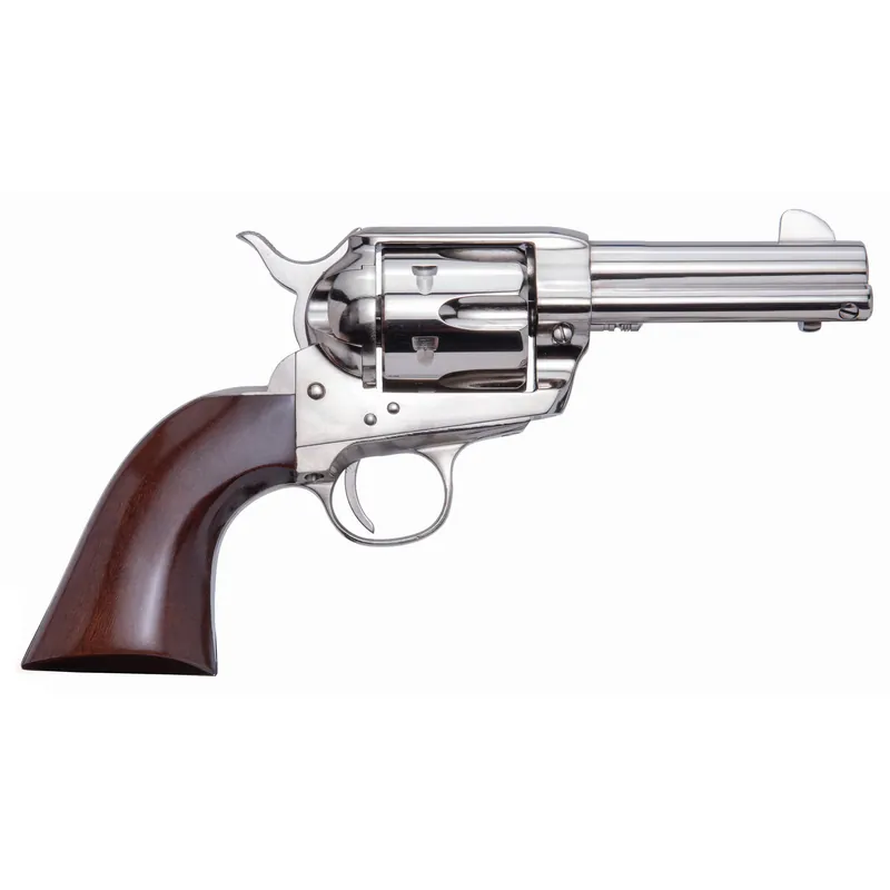 Cimarron Pistolero 9mm 3.5" 6-Round Nickel Finish