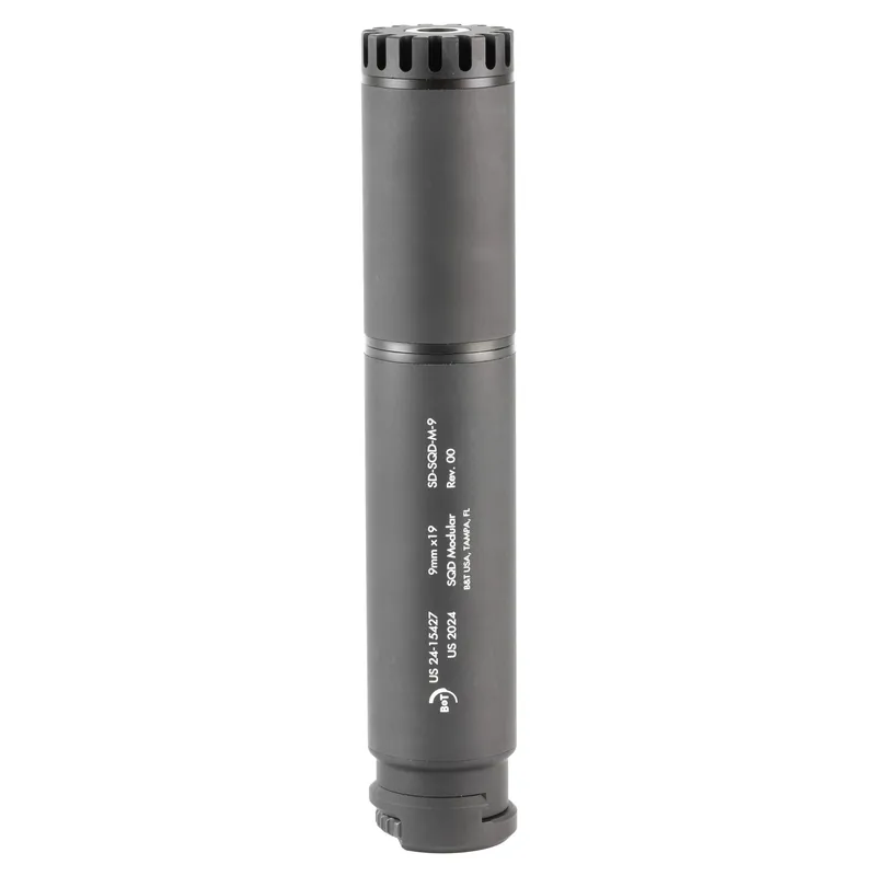 B&T SQD 9mm Modular Suppressor - Gray