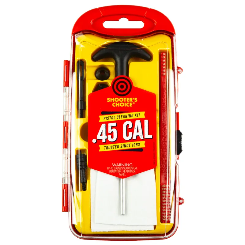 .45 Caliber Gun Cleaning Kit by Shooter's Choice