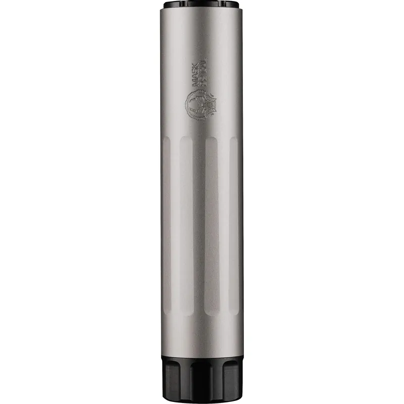 Dead Air Mask HD Suppressor .22LR Silver