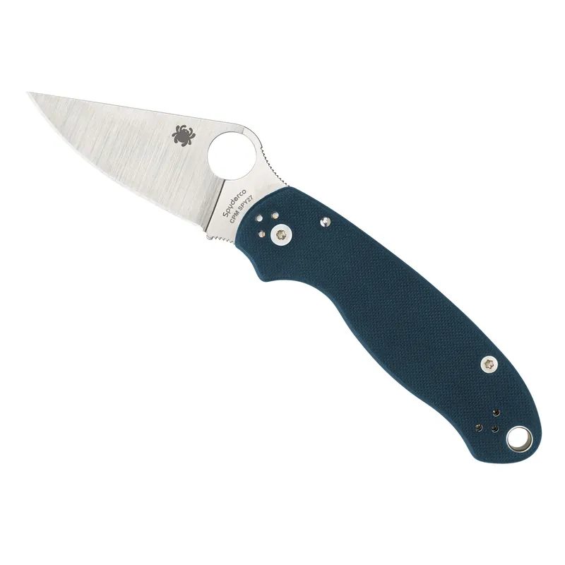 SPYDERCO PARA 3 CPM SPY27 BLUE Folding Knife