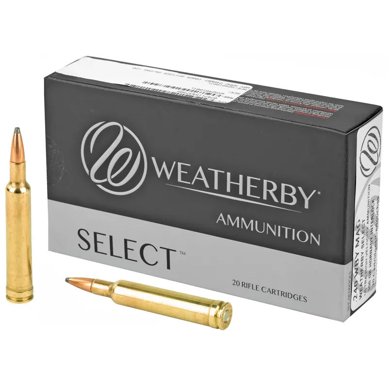 Weatherby Ammo 240WBY 100gr Interlock 20/200