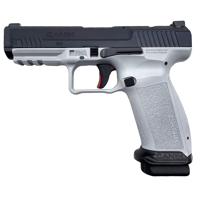 CANIK METE SFT 9MM Pistol 4.47" Barrel 20-Round Black/White