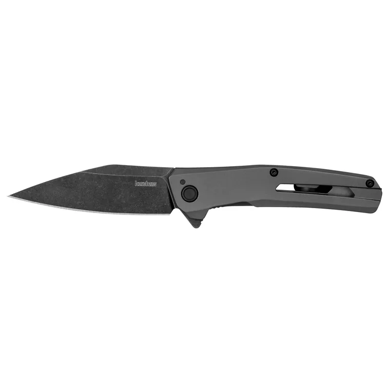 Kershaw Flyby 3-Inch Gray/Blackwash Folding Knife
