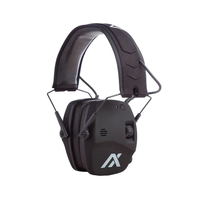 AXIL Trackr Blu Tac Black Earmuffs