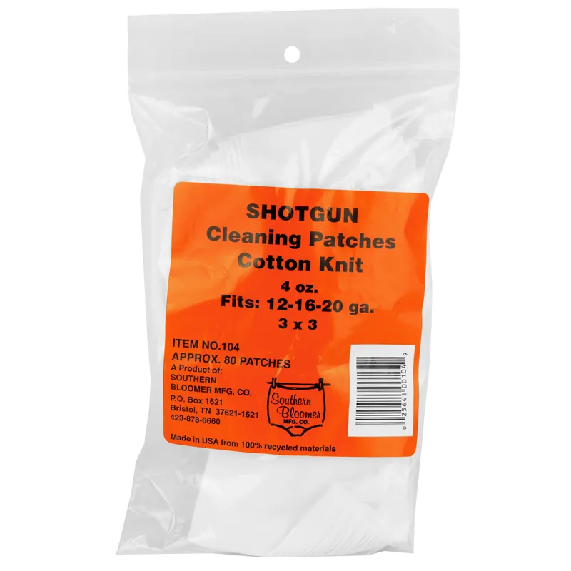 Southern Bloomer Shotgun 3x3" Ribbed Patches 80/Bag