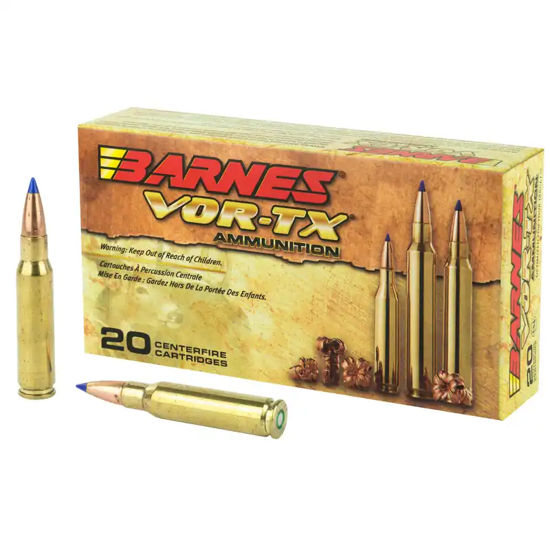 Barnes VOR-TX .308 Win 130gr TTSX Ammunition - 20 Rounds