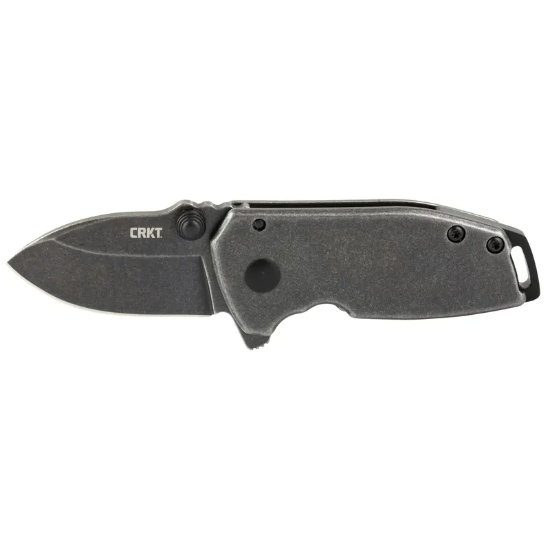 CRKT SQUID CMPCT Black 3.36" Plain Edge Knife