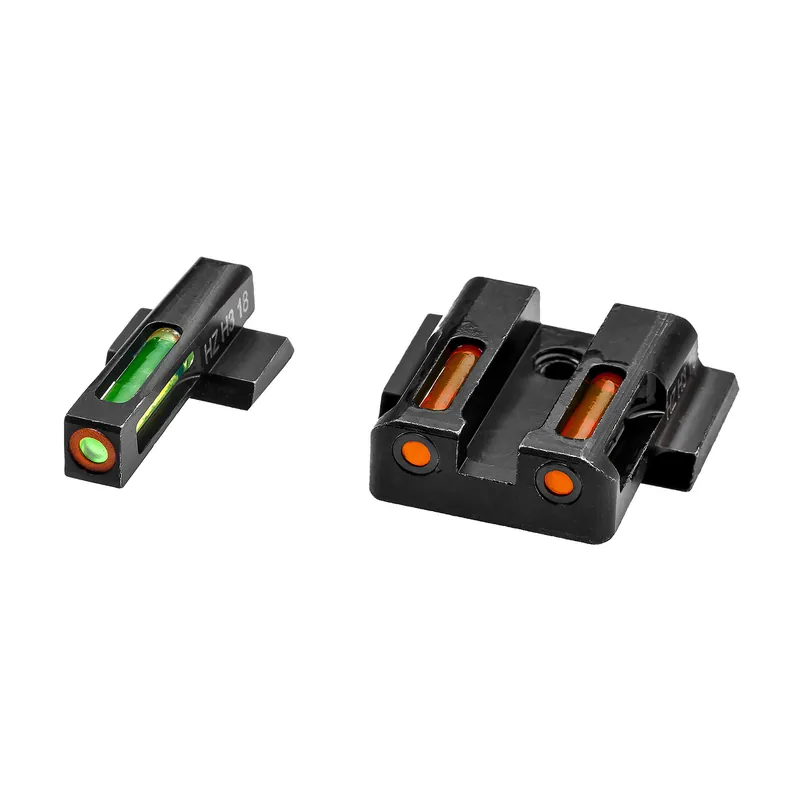 HIVIZ H3 Night Sight for M&P Shield Green/Orange Outline