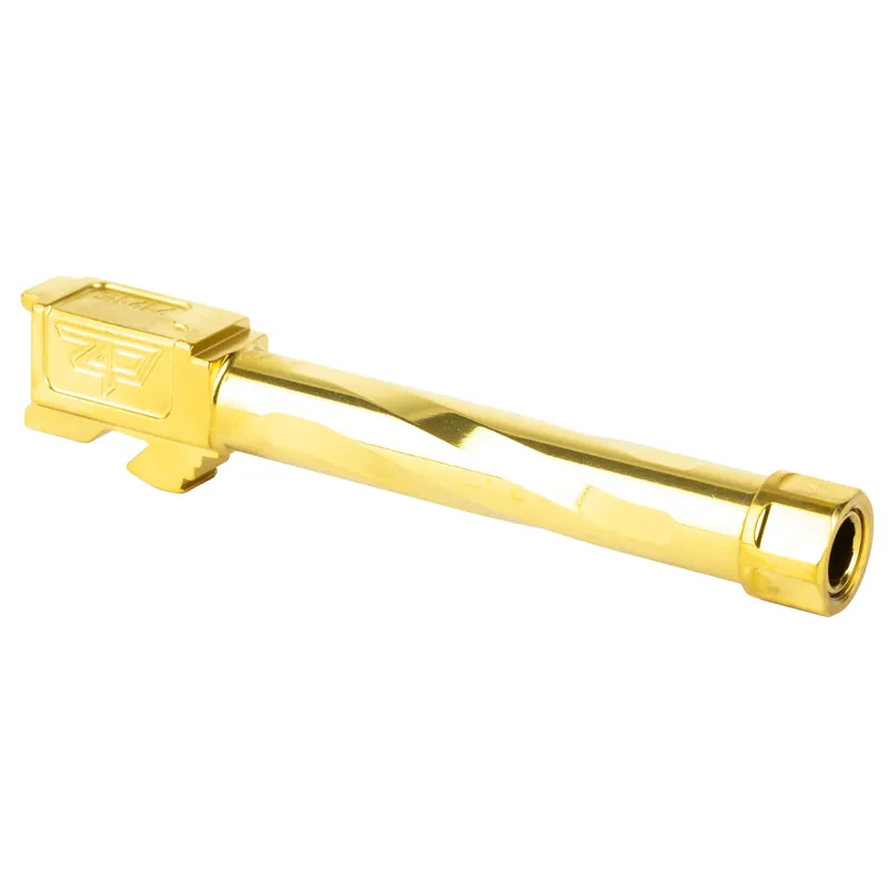 ZAF Threaded Barrel for G17 Gen 1-4 TIN Finish