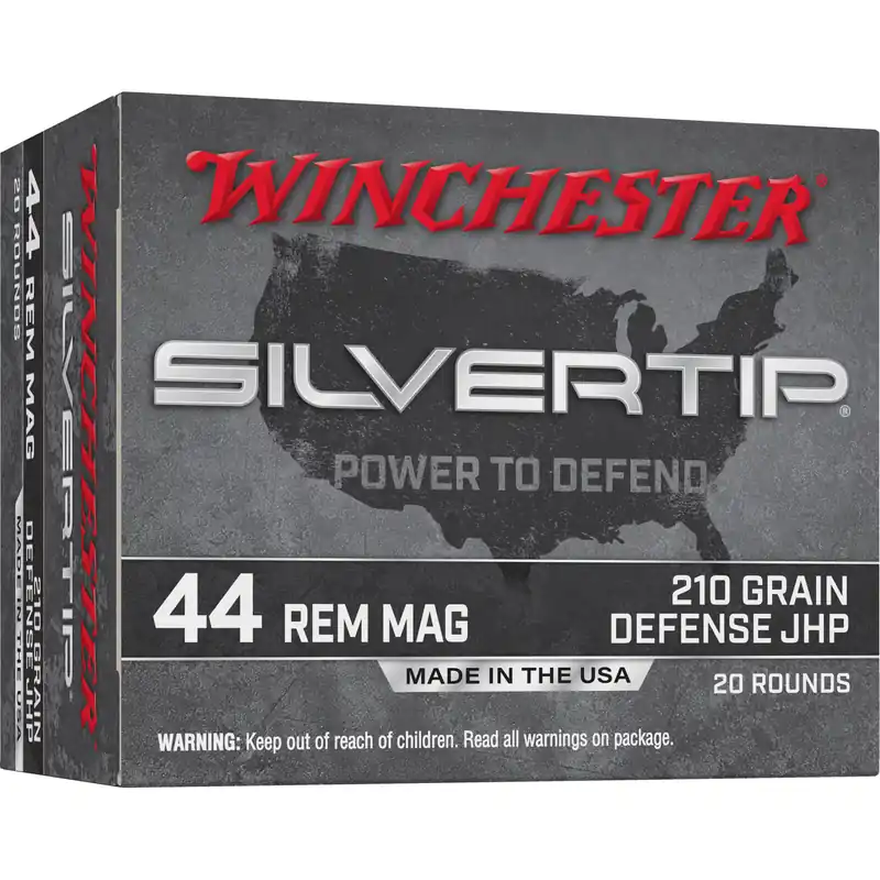 Silvertip 44 Rem Mag 210 Gr JHP Ammunition