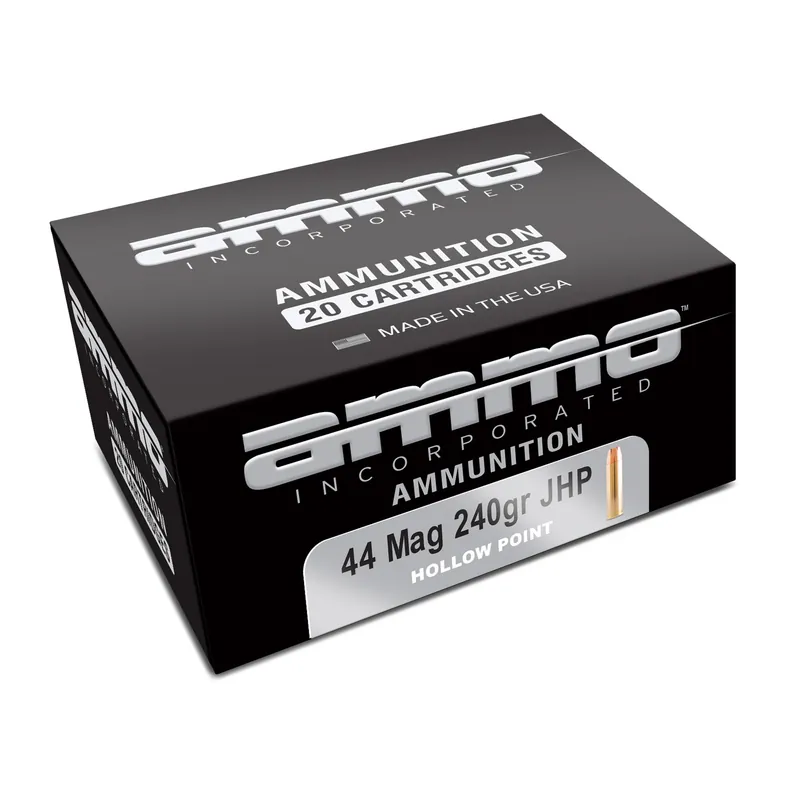 AMMO INC .44 Magnum 240 Grain XTP JHP - 20 Rounds/200 Rounds