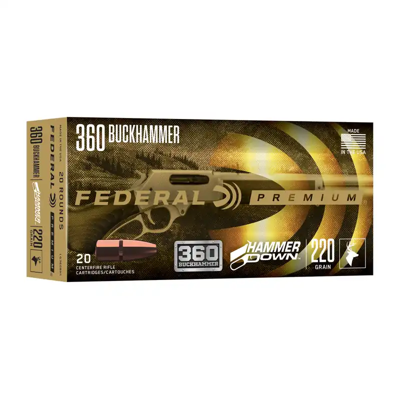 FED Hammer Down 360 Buckhammer 200gr Ammunition