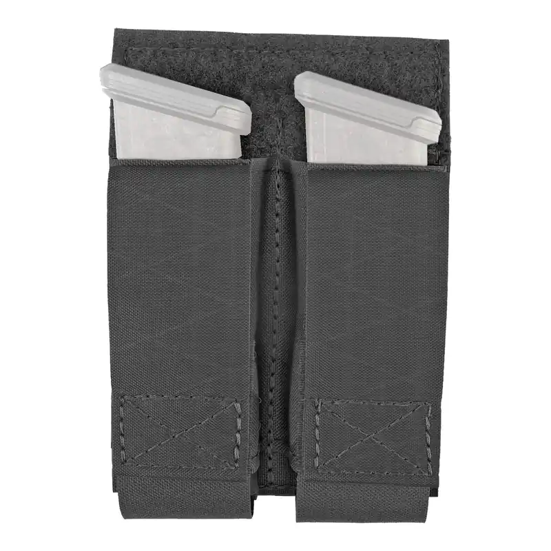 Black Double Pistol Magazine Pouch by GGG
