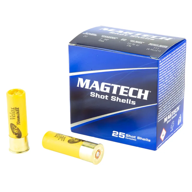 MAGTECH 20 Gauge 2.75" Triple T 25/250 Ammunition