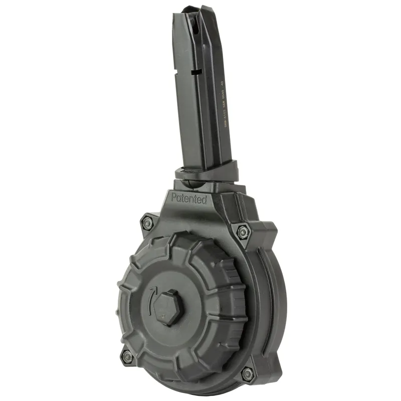PROMAG S&W SD40 40S&W 50-Round Drum Magazine - Black