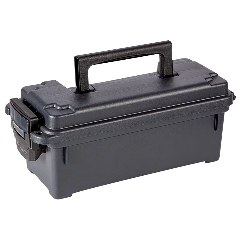 Plano Shot Shell Box No Gasket Black 6-Pack