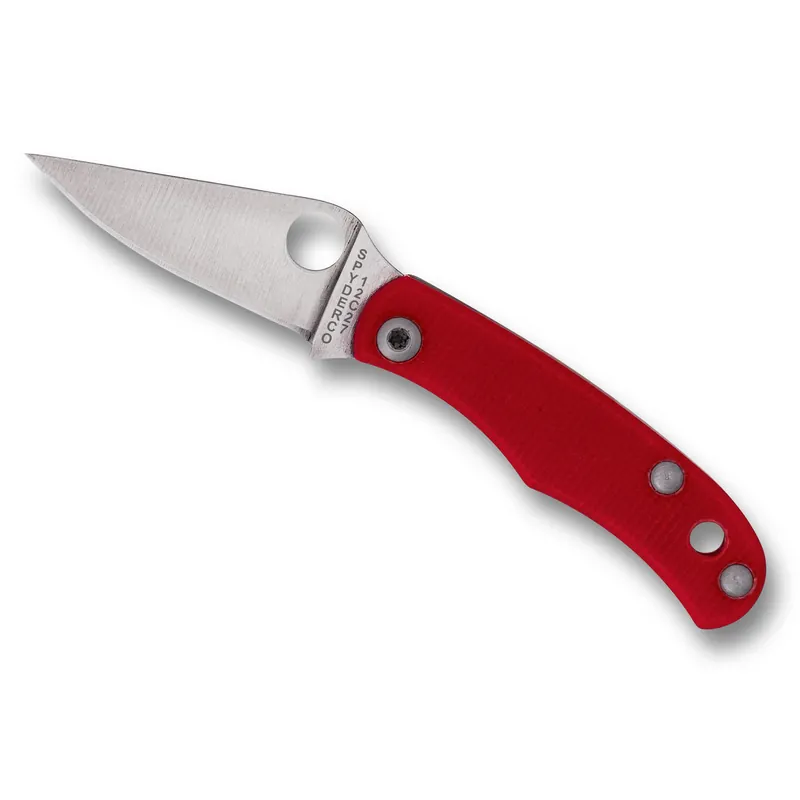SPYDERCO BUG G-10 1.27" RED Pocket Knife