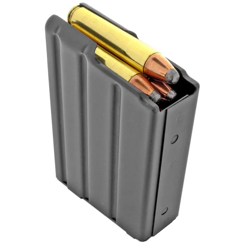 5-Round 350 Legend Stainless Steel Black Magazine