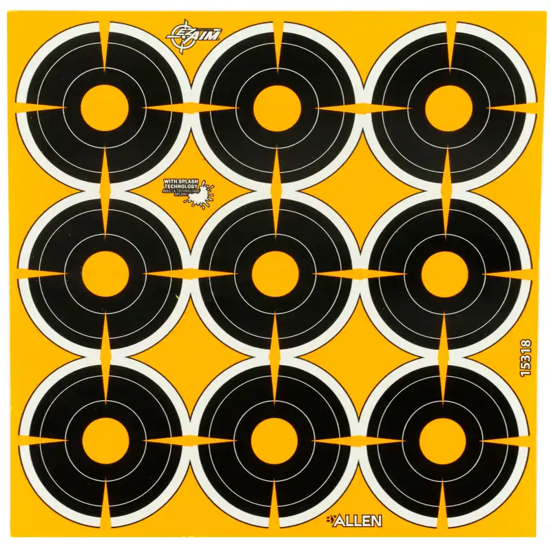 ALLEN EZ AIM 2" Bullseye Target Sheets - Pack of 12