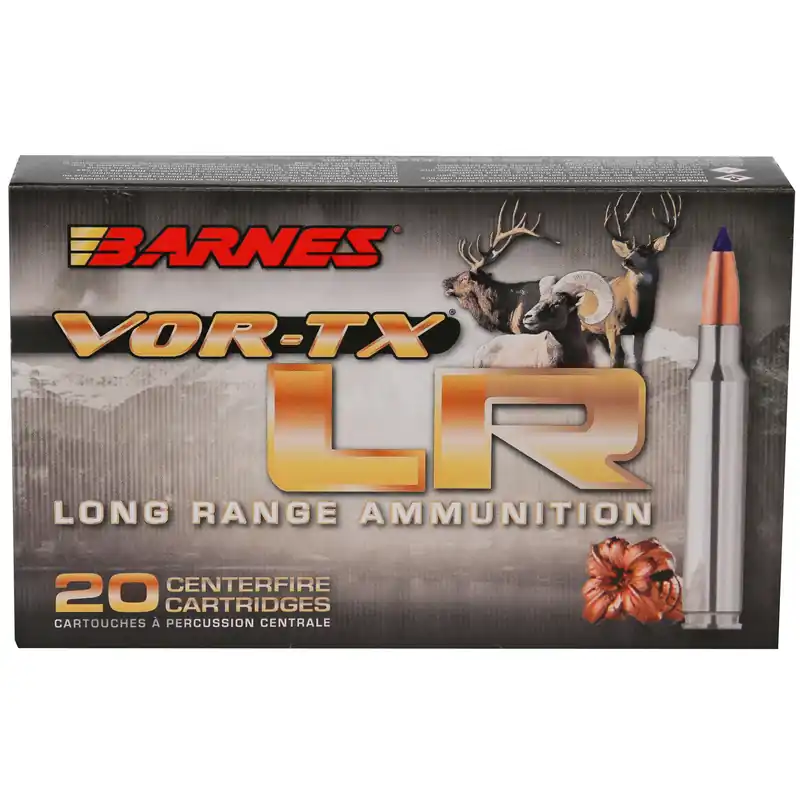 Barnes LRX BT 6.5 Creedmoor 127 Grain Ammunition - 20 Rounds/200 Rounds
