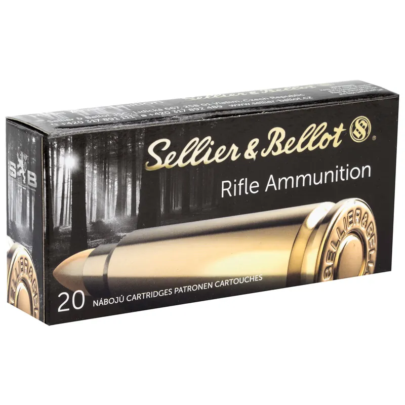 S&B 7.62X39 124GR FMJ 600 Round Case