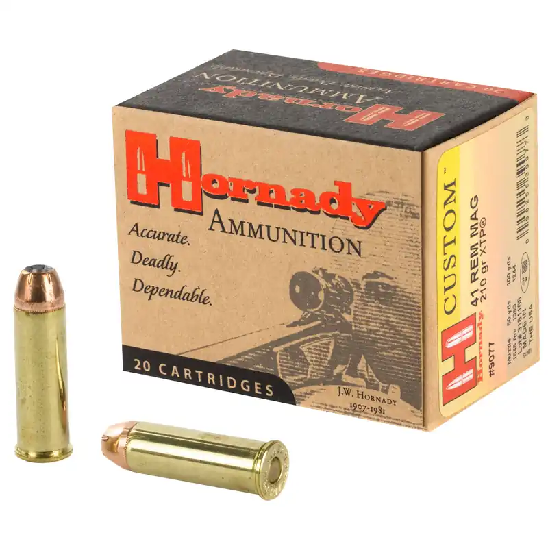 Hornady .41 Magnum 210 Grain XTP Ammunition - 20 Rounds/200 Rounds