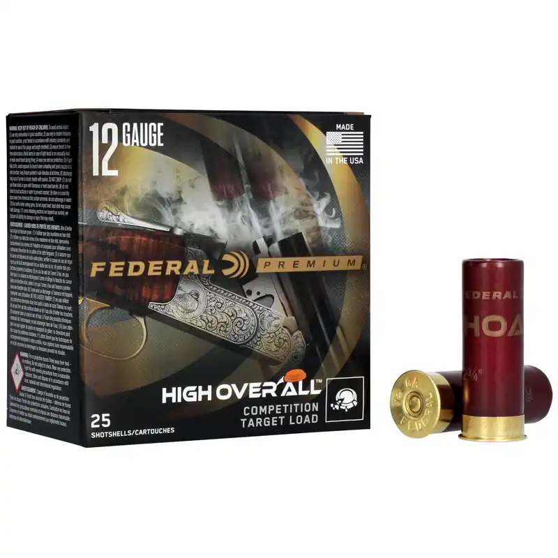 Federal HOA 12 Gauge 2.75" #8 Shotgun Shells - 25 Rounds per Box, 250 Rounds per Case