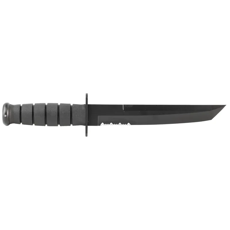 KA-BAR Fighting Knife 8" Tanto Serrated Blade Combat Knife