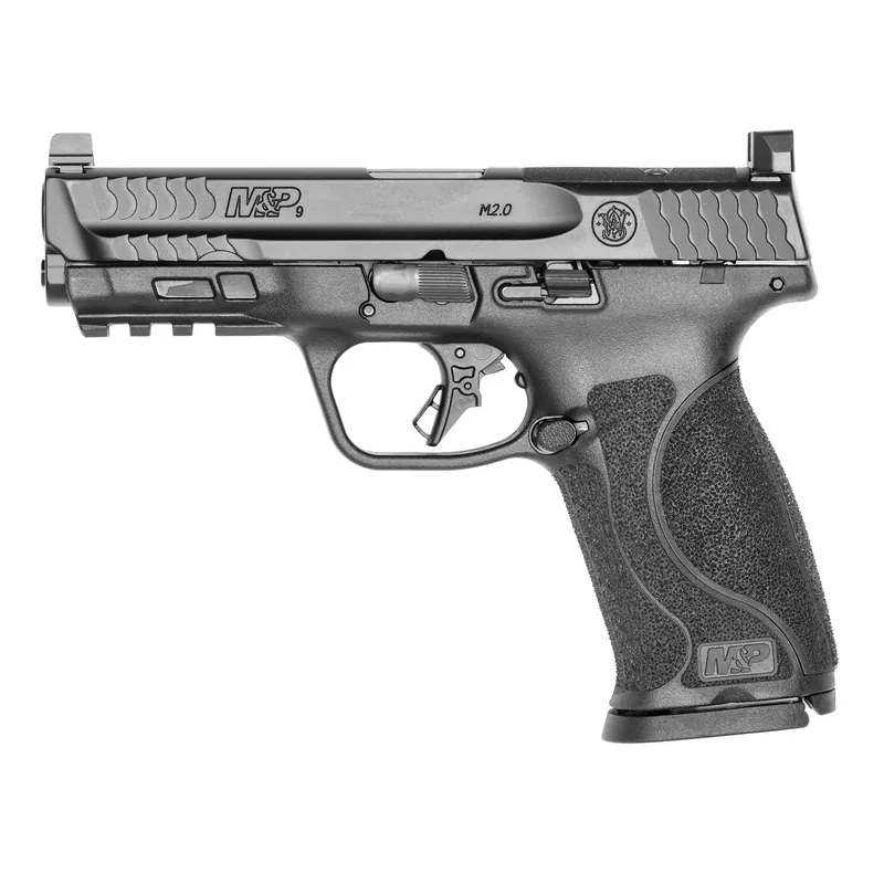 Smith & Wesson M&P M2.0 9mm 4.25" Barrel 17-Round Black Night Sights No Manual Safety