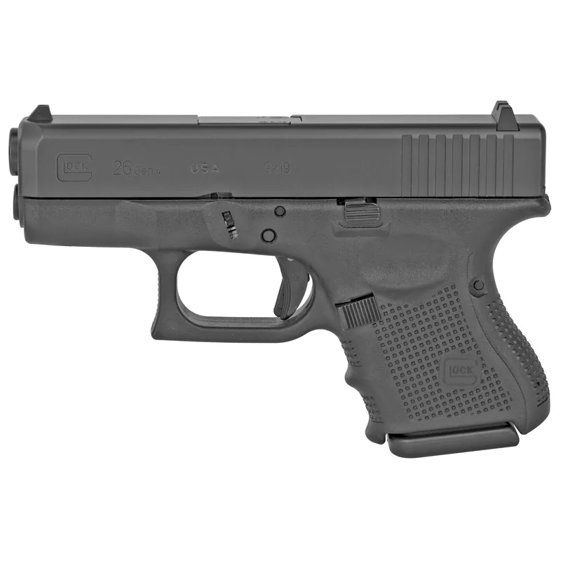 Rebuilt Glock 26 Gen4 9mm Pistol with 10-Round Capacity