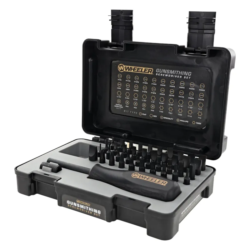 Wheeler 43-Piece Gunsmithing Screwdriver Set