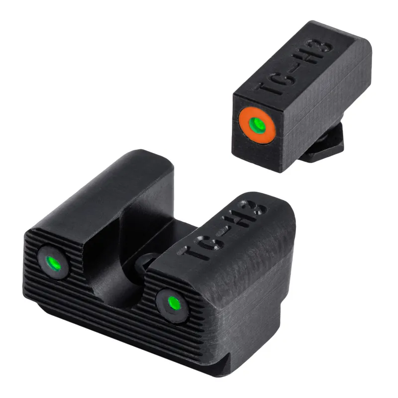 TRUGLO Tritium Pro Night Sights for Glock 42/43 - Orange Front
