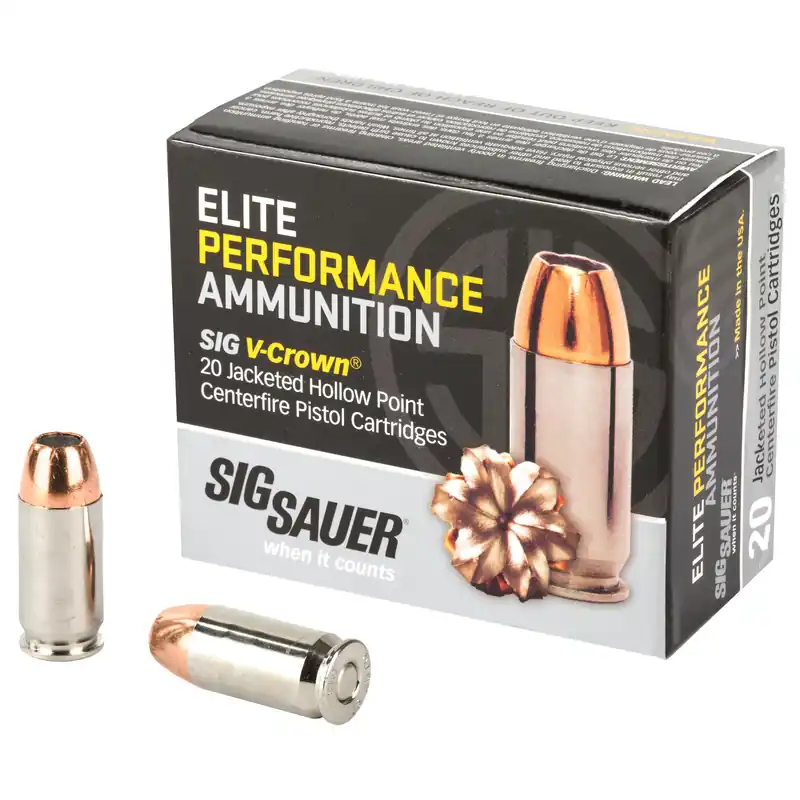 SIG Ammo .45 ACP 200gr JHP - 20 Rounds/Box