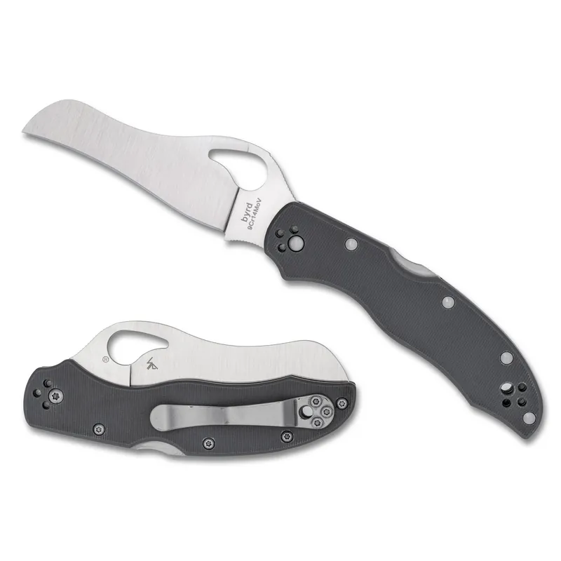 Spyderco Gooney 3.46" Gray Folding Knife