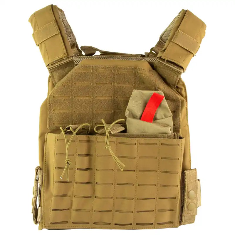 NCSTAR LSR Plate Carrier Medium to 2XL in Tan