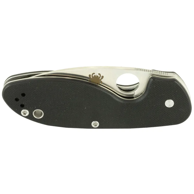 Spyderco Efficient G-10 Satin Plain Folding Knife